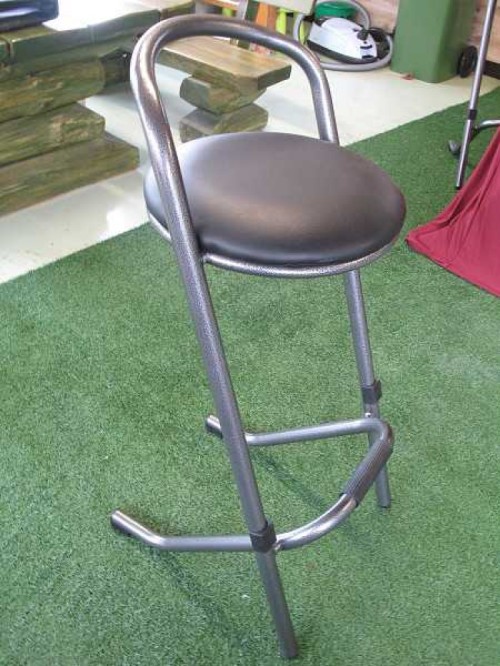 Barkruk - Zwart stapelbaar